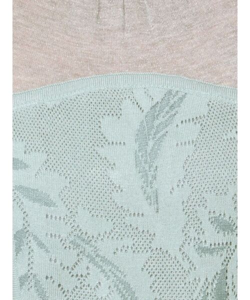 LAGUNAMOON（ラグナムーン）の「LADYニットジャガードワンピース（ドレス・レディース・ブラック/ミント/ベージュ/ライトブルー・SMALL/MEDIUM）」の15枚目の写真