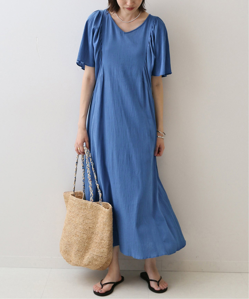コットンクレープワンピース ワンピース Slobe ワンピース ドレス Iena スローブイエナ のワンピース コットンクレープワンピース を購入できます Iena Slobe Iena スローブイエナ のファッション セール 安いの