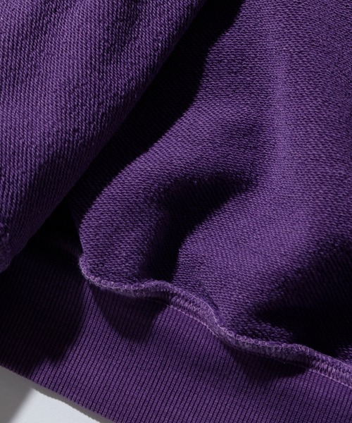 XLARGE（エクストララージ）の「PIGMENT DYED EMBOSS LOGO ZIP HOODED SWEAT（パーカー・メンズ・ブラック/パープル/ネイビー・S/M/L/XL）」の20枚目の写真