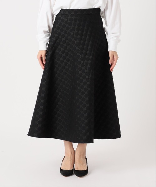 VERMEIL par iena（ヴェルメイユパーイエナ）の「DUTELポルカドットスカート（スカート・レディース・ブラック/イエロー・40/38/36）」の6枚目の写真