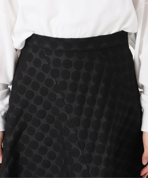VERMEIL par iena（ヴェルメイユパーイエナ）の「DUTELポルカドットスカート（スカート・レディース・ブラック/イエロー・40/38/36）」の3枚目の写真
