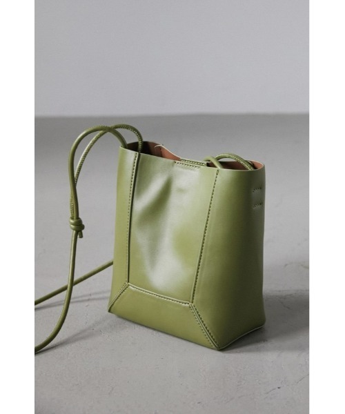 STYLEMIXER（スタイルミキサー）の「スクエアパネルバッグ（ショルダーバッグ・レディース・グリーン/ブラック/ベージュ・FREE）」の3枚目の写真