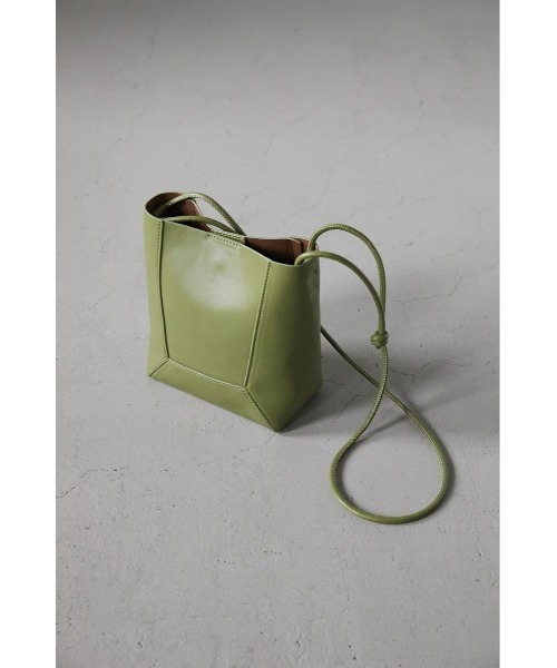 STYLEMIXER（スタイルミキサー）の「スクエアパネルバッグ（ショルダーバッグ・レディース・グリーン/ブラック/ベージュ・FREE）」の15枚目の写真