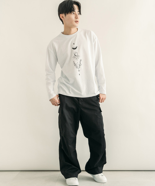 ヴィンテージ タトゥープリント　パジャマパンツitimi hooked 90s 00s 初期 フェイマス Tシャツ ブラック XL Famous Famous