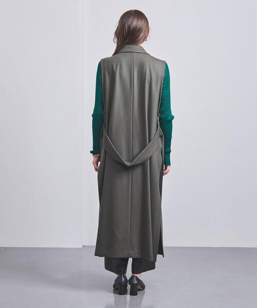SACRA(サクラ)の「<SACRA>MLT ロング ジレ(その他アウター・レディース・オリーブ・38)」の4枚目の写真