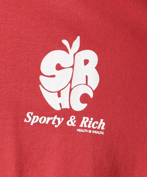 SPORTY&RICH(スポーティアンドリッチ)の「【SPORTY&RICH / スポーティアンドリッチ】APPLE T-SHIRT(Tシャツ/カットソー・メンズ・ブルー系その他・SMALL/MEDIUM/LARGE)」の15枚目の写真