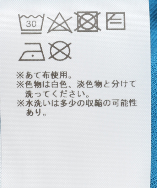 SPORTY&RICH(スポーティアンドリッチ)の「【SPORTY&RICH / スポーティアンドリッチ】APPLE T-SHIRT(Tシャツ/カットソー・メンズ・ブルー系その他・SMALL/MEDIUM/LARGE)」の4枚目の写真
