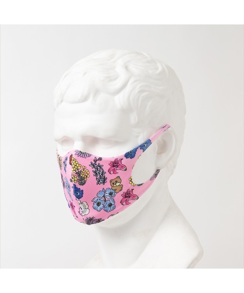 PR01.（ピーアールワン）の「MASK BOX foxy illustrations (BEAR/BUNNY)（マスク・レディース・ピンク系その他/ピンク・FREE）」の2枚目の写真