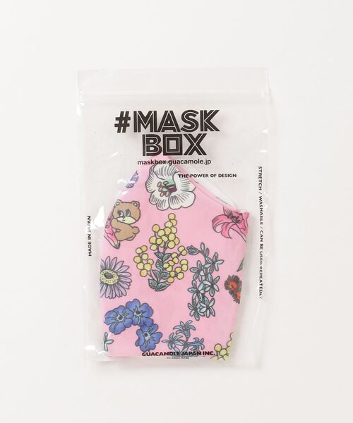 PR01.（ピーアールワン）の「MASK BOX foxy illustrations (BEAR/BUNNY)（マスク・レディース・ピンク系その他/ピンク・FREE）」の6枚目の写真