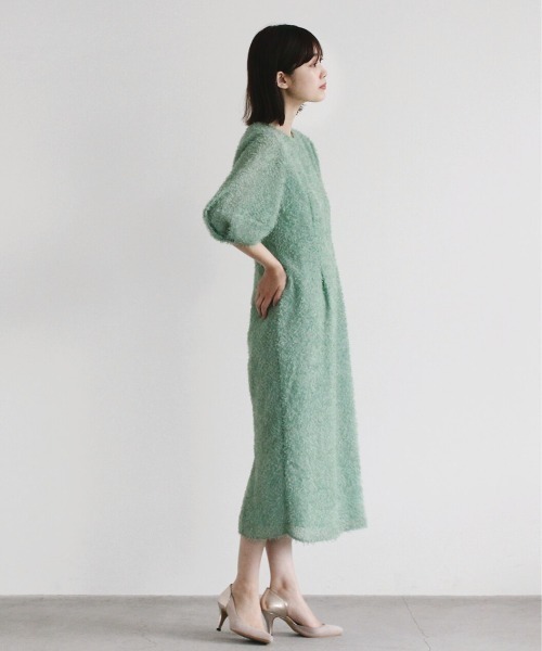 kaene（カエン）の「ショートジャガードドレス（ドレス・レディース・ピンク/ミント・38/36）」の13枚目の写真