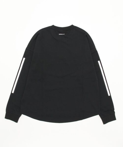 adidas（アディダス）の「アディダス adidas W24/7ロングスリーブTシャツ（Tシャツ/カットソー・レディース・ブラック/ホワイト・XL/M/S/L）」の3枚目の写真
