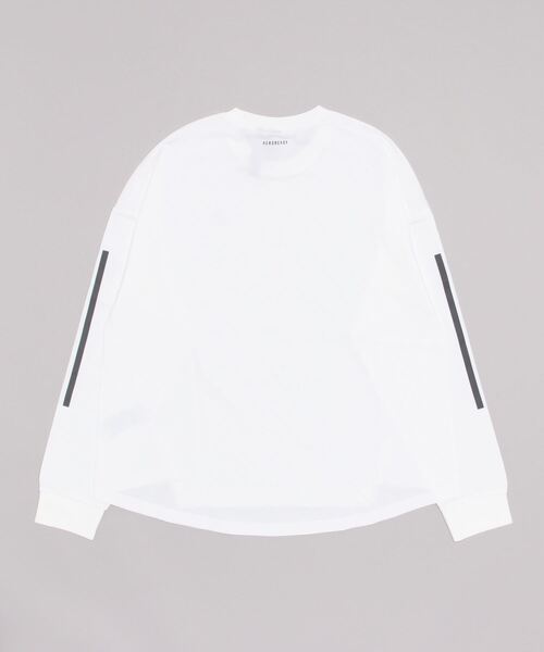 adidas（アディダス）の「アディダス adidas W24/7ロングスリーブTシャツ（Tシャツ/カットソー・レディース・ブラック/ホワイト・XL/M/S/L）」の4枚目の写真
