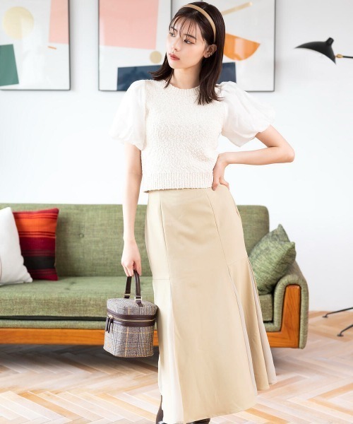 MISCH MASCH(ミッシュマッシュ)の「チェックバニティショルダー(トートバッグ・レディース・ブラック/ブラウン・FREE)」の7枚目の写真