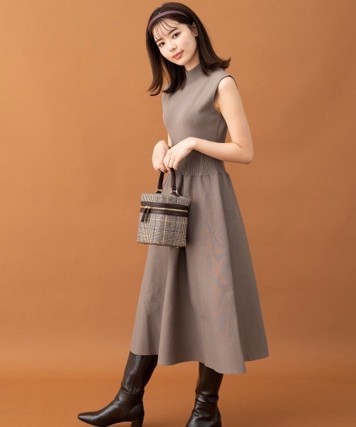 MISCH MASCH(ミッシュマッシュ)の「チェックバニティショルダー(トートバッグ・レディース・ブラック/ブラウン・FREE)」の12枚目の写真