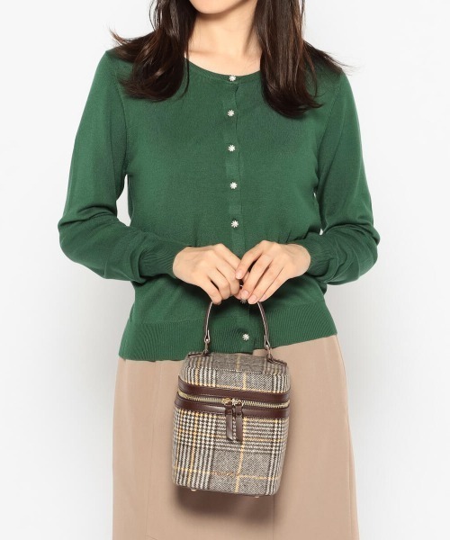 MISCH MASCH(ミッシュマッシュ)の「チェックバニティショルダー(トートバッグ・レディース・ブラック/ブラウン・FREE)」の13枚目の写真