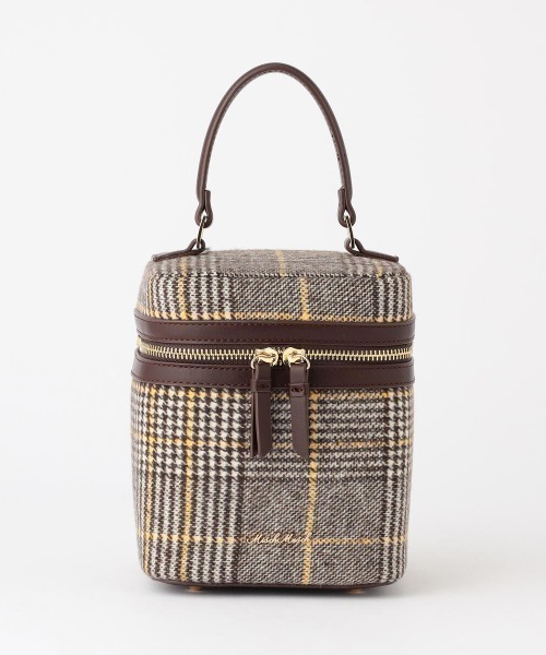 MISCH MASCH(ミッシュマッシュ)の「チェックバニティショルダー(トートバッグ・レディース・ブラック/ブラウン・FREE)」の18枚目の写真