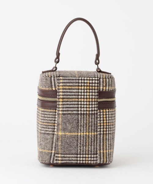 MISCH MASCH(ミッシュマッシュ)の「チェックバニティショルダー(トートバッグ・レディース・ブラック/ブラウン・FREE)」の19枚目の写真