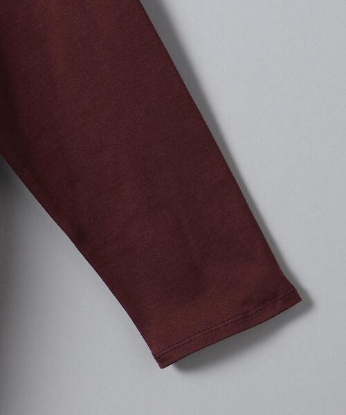UNITED ARROWS（ユナイテッドアローズ）の「ラウンドヘム ロングスリーブ カットソー（Tシャツ/カットソー・レディース・ブラウン/オフホワイト/その他1・FREE）」の17枚目の写真
