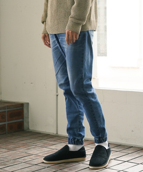 BAYFLOW(ベイフロー)の「ウラキモウジョガーデニム 22AW(デニムパンツ・メンズ・ライトブルー/インディゴブルー/ブラック・SMALL/MEDIUM/LARGE)」の21枚目の写真