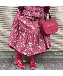 PINK HOUSE（ピンクハウス）の「ブルーミングドットプリントスカート