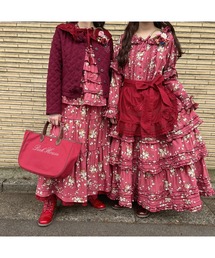 PINK HOUSE（ピンクハウス）の「ブルーミングドットプリントスカート