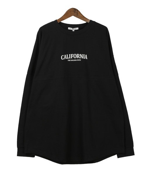LUXSTYLE(ラグスタイル)の「バックロゴ発泡プリントロンT(Tシャツ/カットソー・メンズ・ネイビー/イエロー/オレンジ/ホワイト/グリーン/ブラック・L/M)」の17枚目の写真