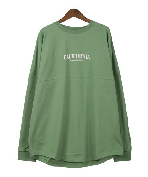 LUXSTYLE(ラグスタイル)の「バックロゴ発泡プリントロンT(Tシャツ/カットソー・メンズ・ネイビー/イエロー/オレンジ/ホワイト/グリーン/ブラック・L/M)」の20枚目の写真