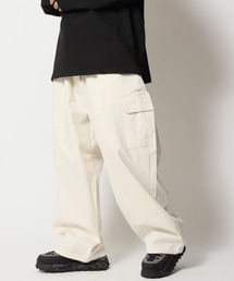 ストレッチ ワイド スノーカーゴパンツ Nylaus