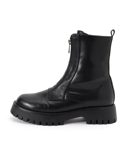 INDIVI（インディヴィ）の「◆【Oggi 11月号掲載/滝沢カレンさん着用】ジップアップミドルブーツ（ブーツ・レディース・ブラック・35/45/25）」の8枚目の写真