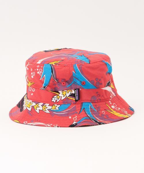 BEAMS（ビームス）の「Patagonia / Wavefarer Bucket Hat（ハット・メンズ・レッド/グリーン・ONE SIZE）」の5枚目の写真