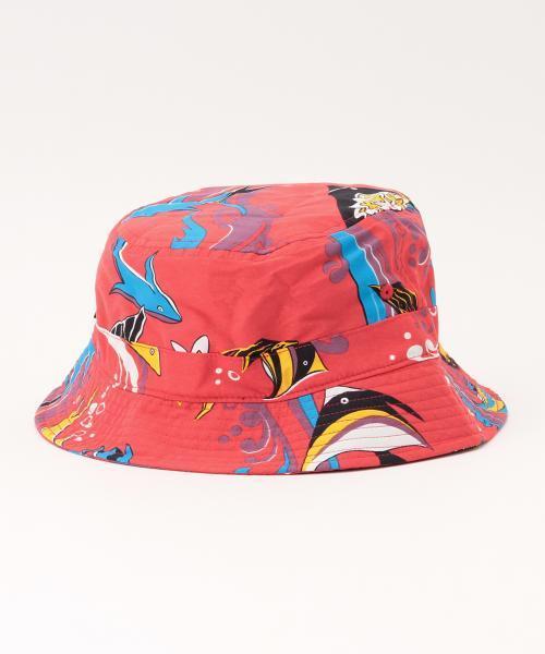 BEAMS（ビームス）の「Patagonia / Wavefarer Bucket Hat（ハット・メンズ・レッド/グリーン・ONE SIZE）」の6枚目の写真