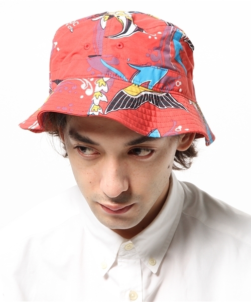 BEAMS（ビームス）の「Patagonia / Wavefarer Bucket Hat（ハット・メンズ・レッド/グリーン・ONE SIZE）」の13枚目の写真