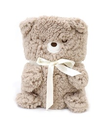 DONOBAN（ドノバン）の「モコモコくるくるアニマルひざ掛け（ブランケット）」