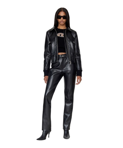 DIESEL（ディーゼル）の「レディス パンツ フェイクレザー（その他パンツ・レディース・ブラック・26inch/24inch/30inch/28inch）」の2枚目の写真