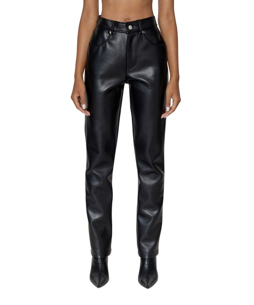 DIESEL（ディーゼル）の「レディス パンツ フェイクレザー（その他パンツ・レディース・ブラック・26inch/24inch/30inch/28inch）」の3枚目の写真