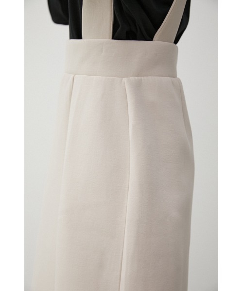 AZUL by moussy(アズールバイマウジー)の「LUXE 2WAY I LINE SKIRT/リュクス2WAYアイラインスカート(スカート・レディース・ダークグリーン/ブラック/アイボリー・MEDIUM/SMALL)」の12枚目の写真