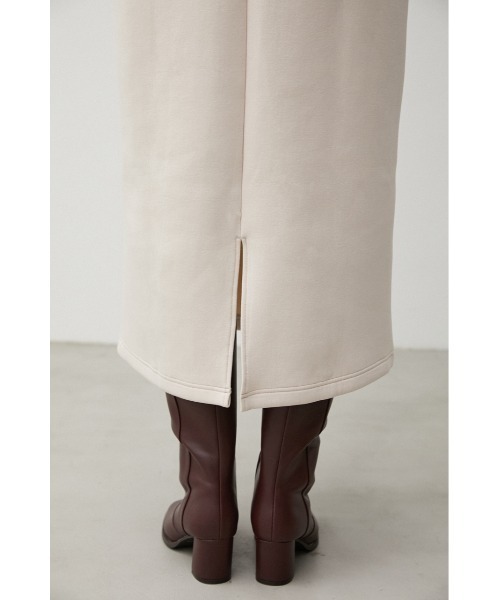 AZUL by moussy(アズールバイマウジー)の「LUXE 2WAY I LINE SKIRT/リュクス2WAYアイラインスカート(スカート・レディース・ダークグリーン/ブラック/アイボリー・MEDIUM/SMALL)」の13枚目の写真