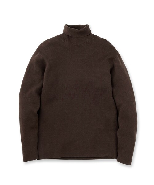 tk.TAKEO KIKUCHI(ティーケータケオキクチ)の「◆洗えるミラノリブタートルネックニット(ニット/セーター・メンズ・オフホワイト/モスグリーン/ブラウン系その他/ブラック・01/02/03/04)」の5枚目の写真