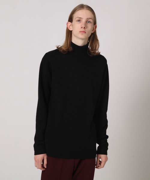 tk.TAKEO KIKUCHI(ティーケータケオキクチ)の「◆洗えるミラノリブタートルネックニット(ニット/セーター・メンズ・オフホワイト/モスグリーン/ブラウン系その他/ブラック・01/02/03/04)」の18枚目の写真