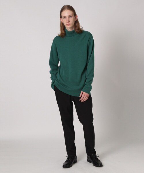 tk.TAKEO KIKUCHI(ティーケータケオキクチ)の「◆洗えるミラノリブタートルネックニット(ニット/セーター・メンズ・オフホワイト/モスグリーン/ブラウン系その他/ブラック・01/02/03/04)」の22枚目の写真