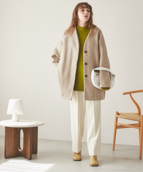 ANGIE（アンジー）の「ラウンドミニバッグ（ハンドバッグ・レディース・ホワイト/ブラック・FREE）」の3枚目の写真