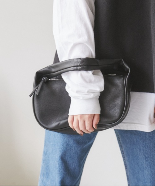 ANGIE（アンジー）の「ラウンドミニバッグ（ハンドバッグ・レディース・ホワイト/ブラック・FREE）」の21枚目の写真