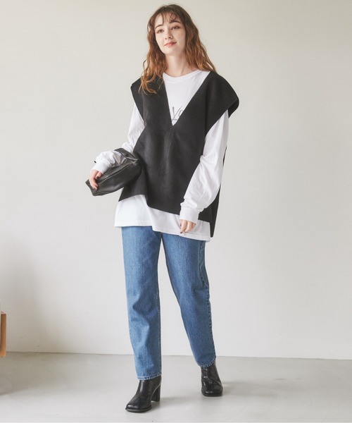 ANGIE（アンジー）の「ラウンドミニバッグ（ハンドバッグ・レディース・ホワイト/ブラック・FREE）」の8枚目の写真