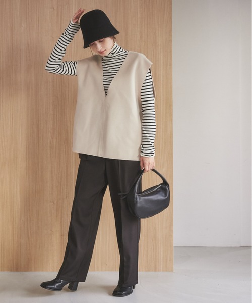 ANGIE（アンジー）の「ラウンドミニバッグ（ハンドバッグ・レディース・ホワイト/ブラック・FREE）」の15枚目の写真