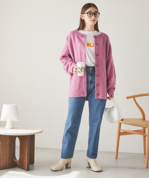 ANGIE（アンジー）の「ラウンドミニバッグ（ハンドバッグ・レディース・ホワイト/ブラック・FREE）」の10枚目の写真