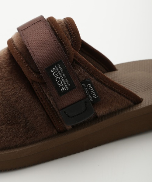 suicoke(スイコック)の「【emmi×SUICOKE】ZAVO-Cab(スニーカー・レディース・ブラウン・23cm/24cm/25cm)」の4枚目の写真