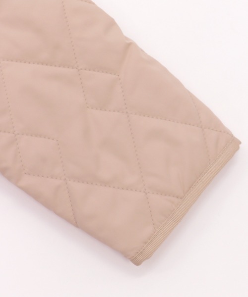 GIORDANO（ジョルダーノ）の「[ GIORDANO ]フードキルティングパデッドジャケット（ダウンジャケット/コート・レディース・ブラック/ホワイト/カーキ・MEDIUM/LARGE）」の9枚目の写真