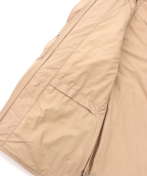 GIORDANO（ジョルダーノ）の「[ GIORDANO ]フードキルティングパデッドジャケット（ダウンジャケット/コート・レディース・ブラック/ホワイト/カーキ・MEDIUM/LARGE）」の11枚目の写真