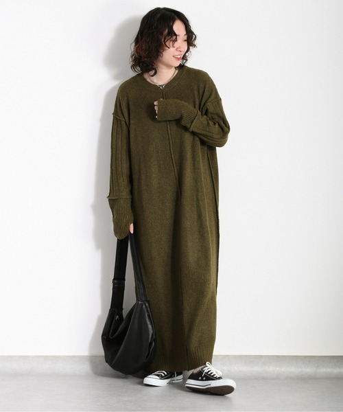 リンキング ロングニットワンピース ワンピース Cepo セポ のファッション通販 Zozotown リンキング ロングニットワンピース ワンピース Cepo セポ のファッション通販 Zozotown