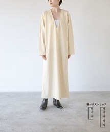【FOR I SERIES】ジョゼットVネックワンピース 173770